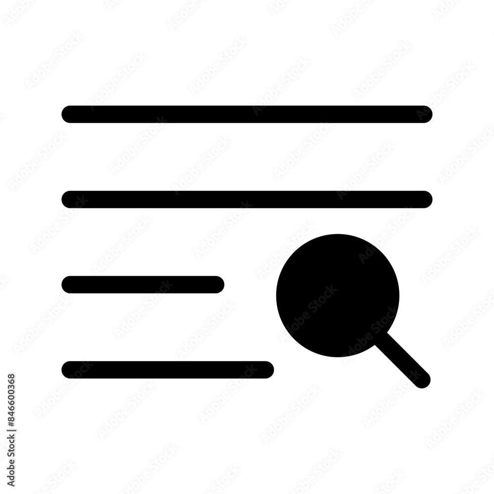 Find Category Icon Vector Symbol Design Illustration Find Category Icon Vector Symbol Design Illustration