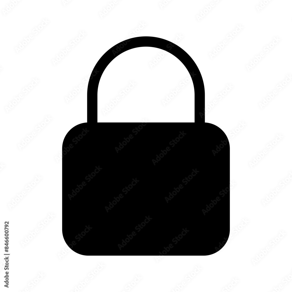 Lock Icon Vector Symbol Design Illustration Lock Icon Vector Symbol Design Illustration