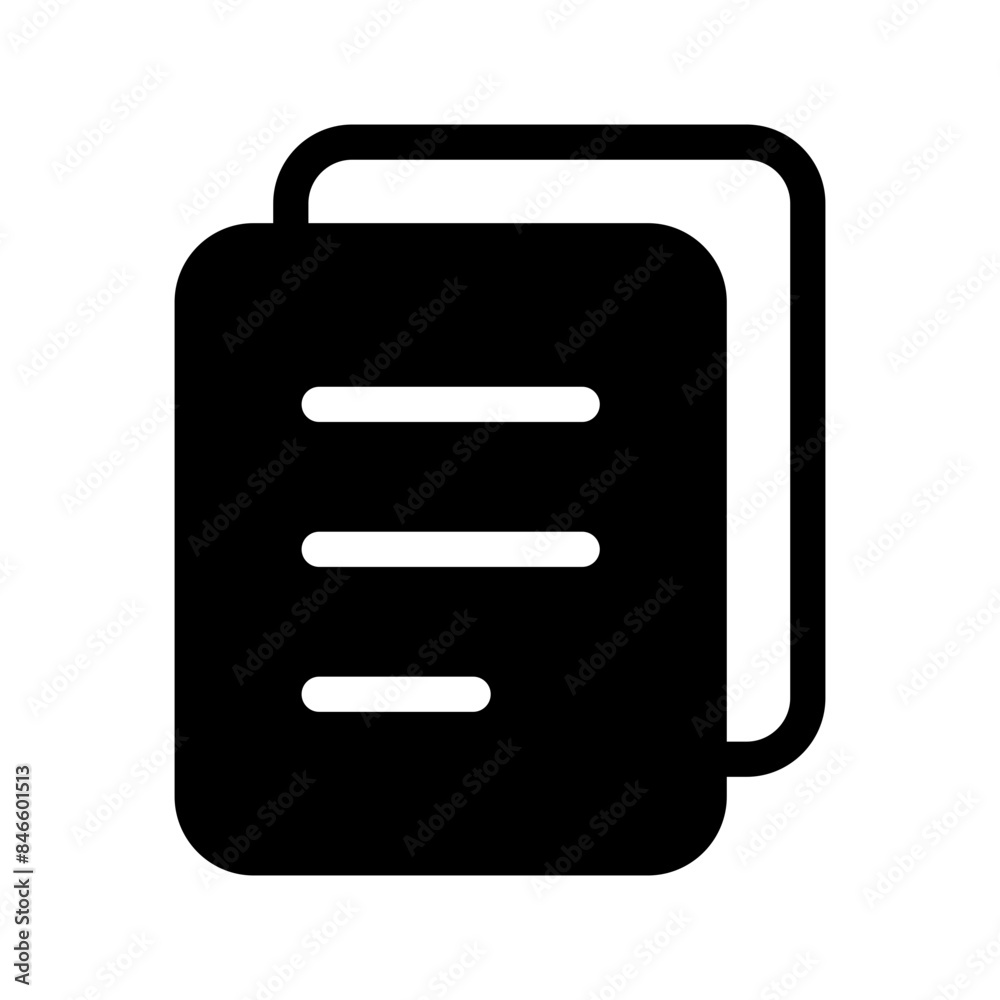 Document Icon Vector Symbol Design Illustration Document Icon Vector Symbol Design Illustration