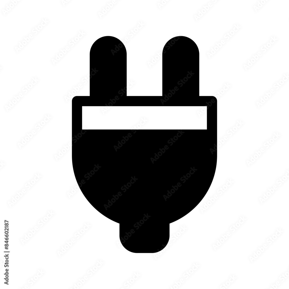 Plug Icon Vector Symbol Design Illustration