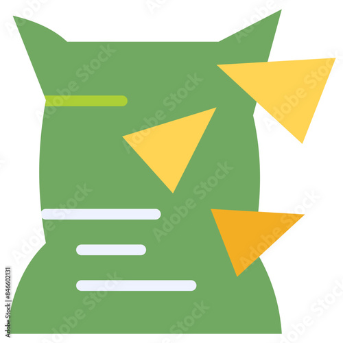 snack flat icon