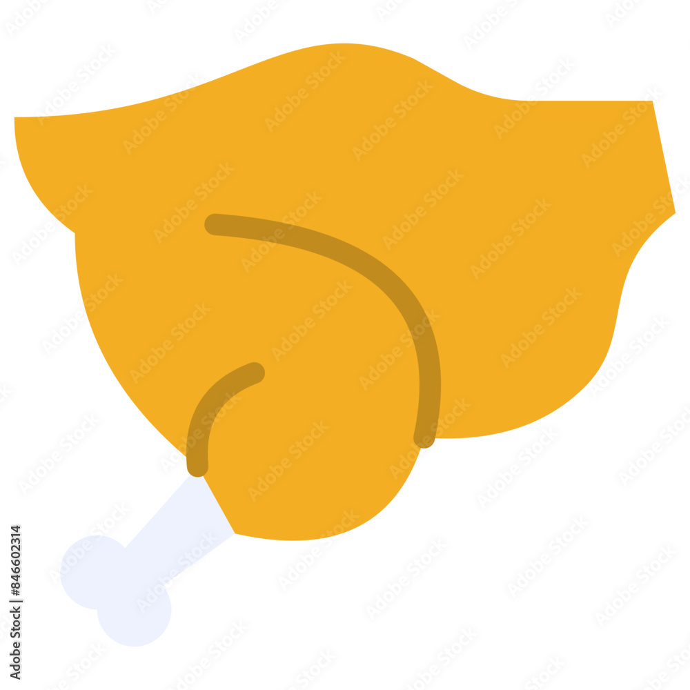 chicken flat icon chicken flat icon