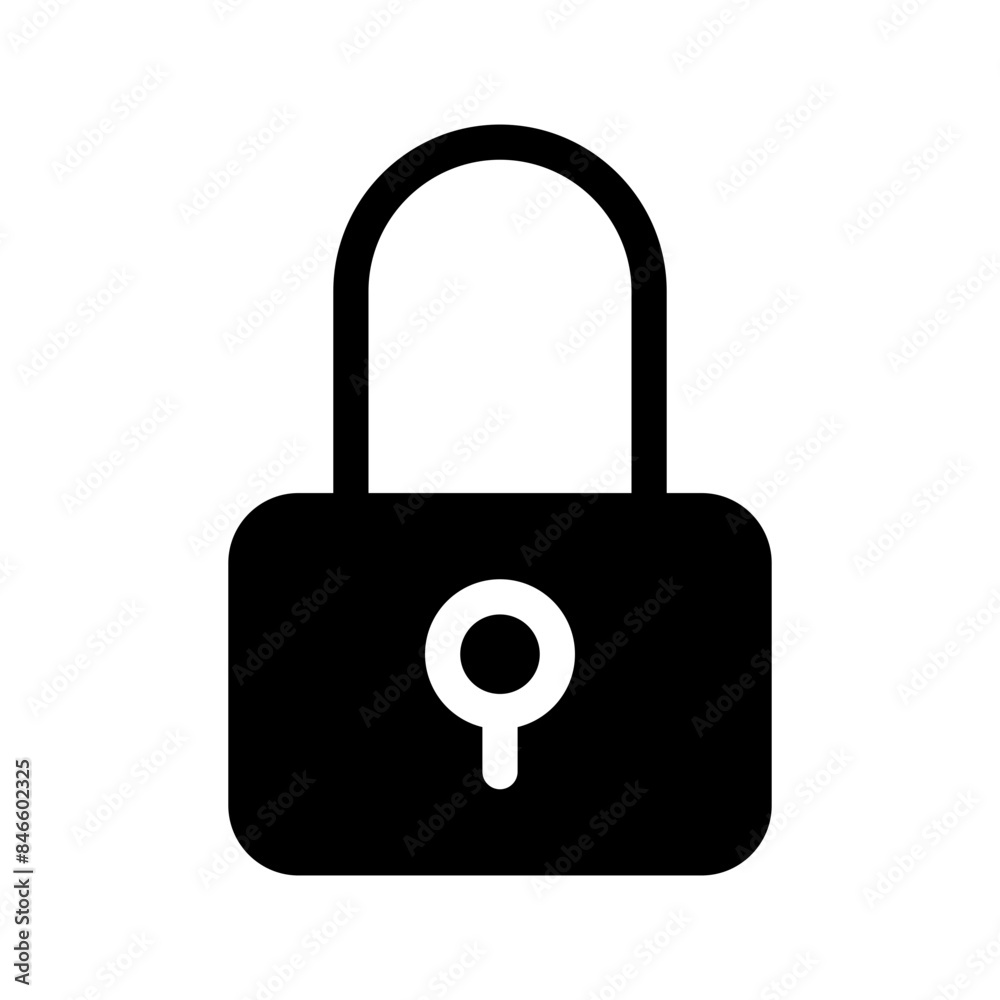 Padlock Icon Vector Symbol Design Illustration Padlock Icon Vector Symbol Design Illustration