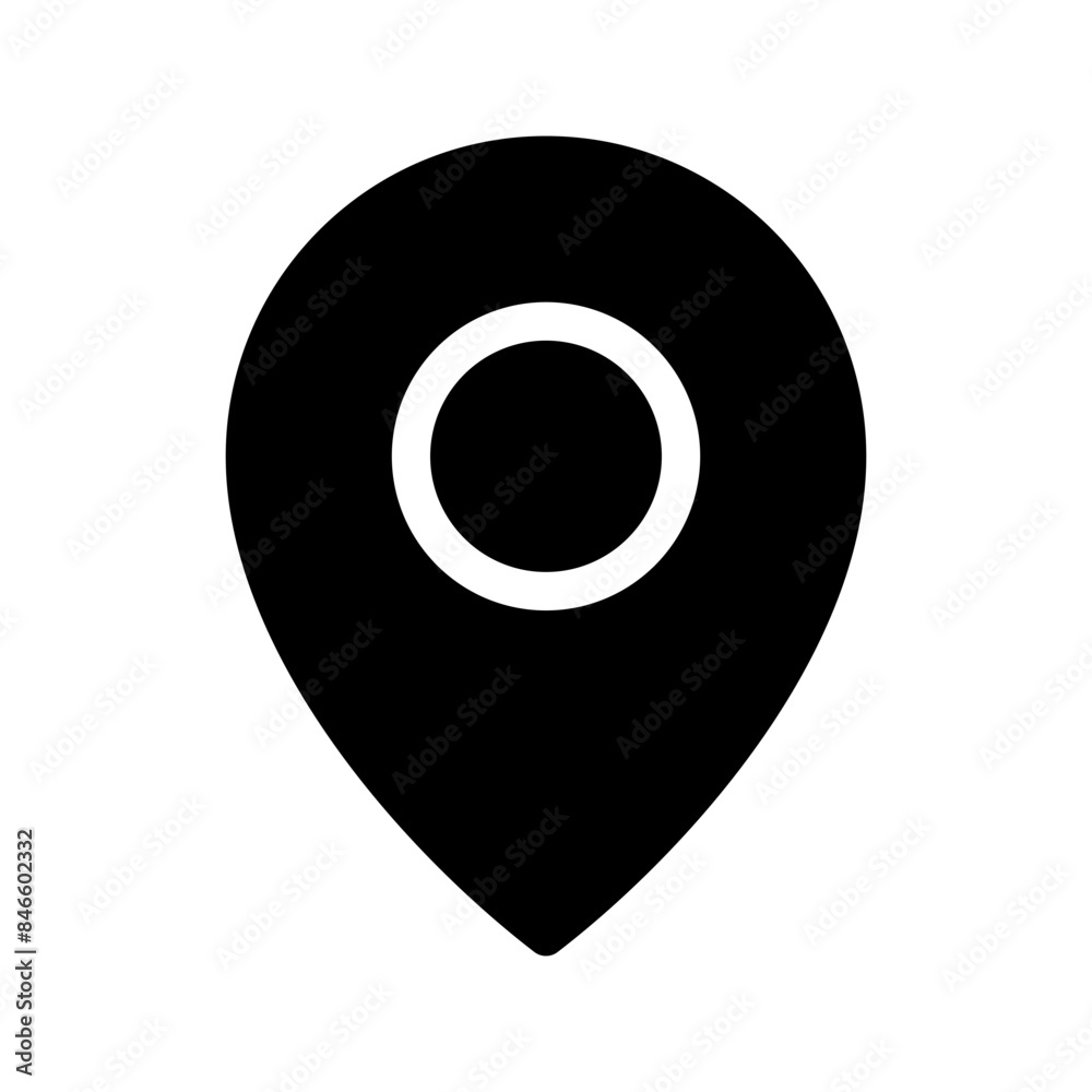 Location Icon Vector Symbol Design Illustration Location Icon Vector Symbol Design Illustration