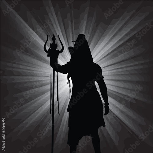 Lord Mahadev Illustration Design 