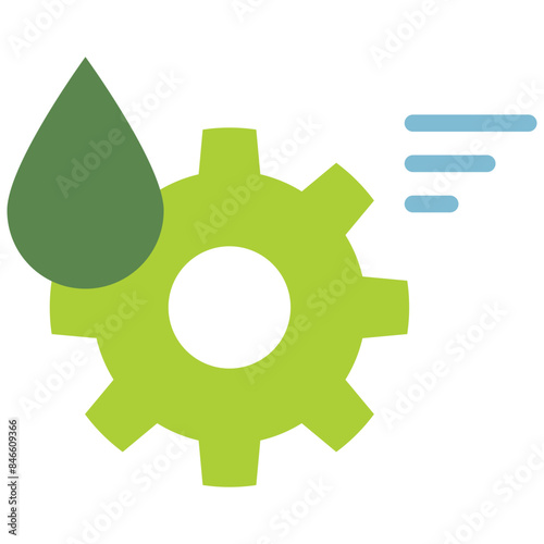 oil flat icon