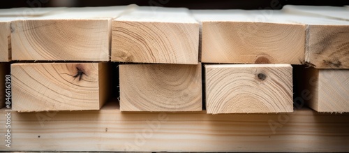 Close-up view of stacked li...
