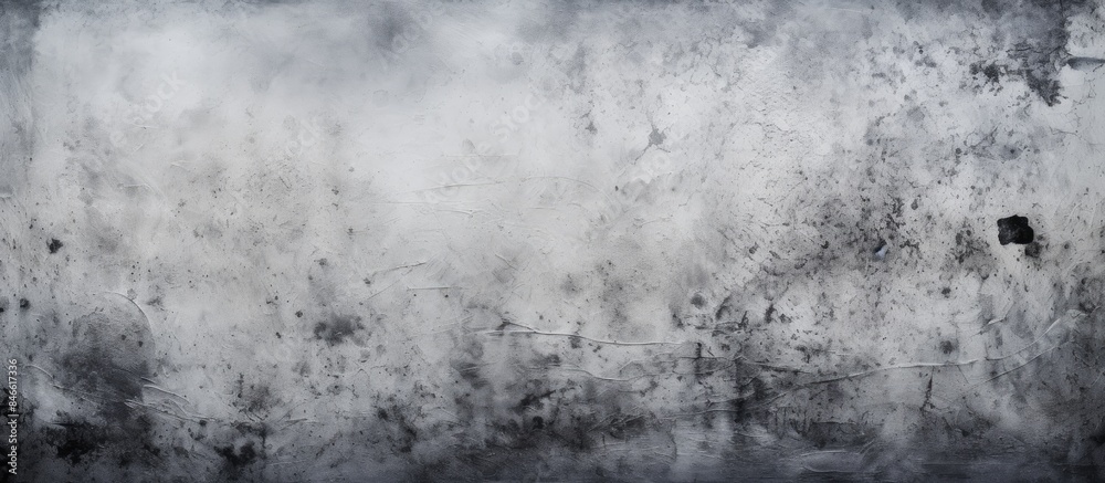 Texture of an aged cement wall with dark gray and black tones, portraying an abstract design under a gradient white background, suitable as a copy space image. Texture of an aged cement wall with dark gray and black tones, portraying an abstract design under a gradient white background, suitable as a copy space image.