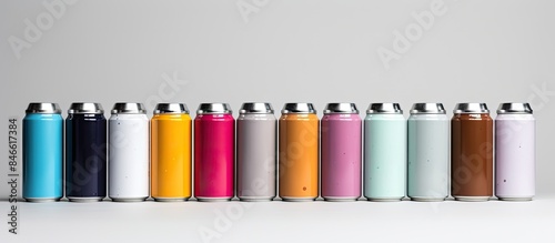 A collection of aerosol pai...
