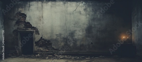 Interior of abandoned house...