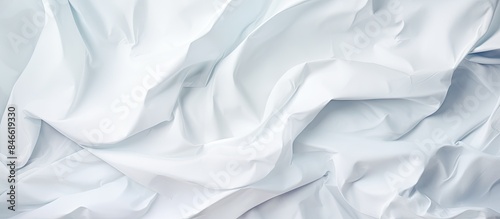 A crumpled white paper prov...