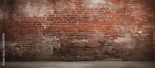 A brick wall serves as a backdrop for the copy space image.