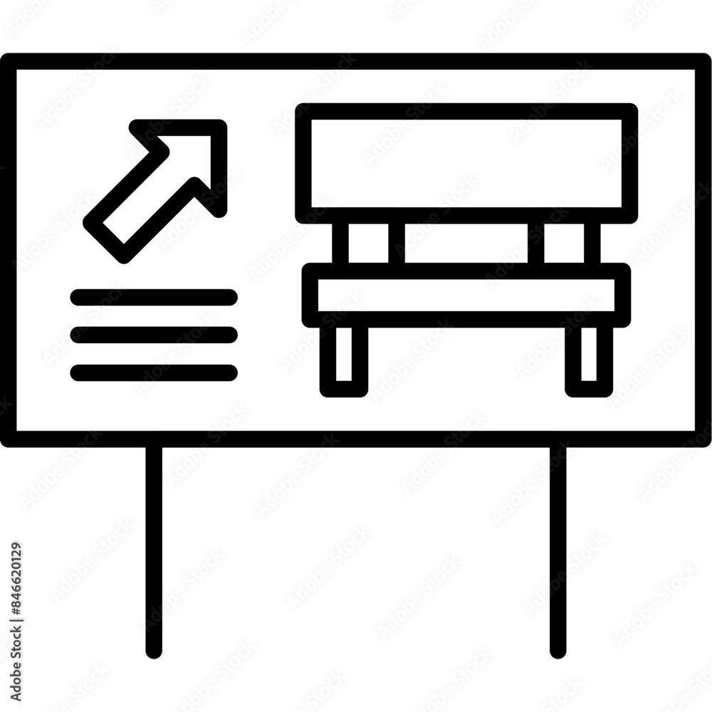 Rest Area Icon Rest Area Icon