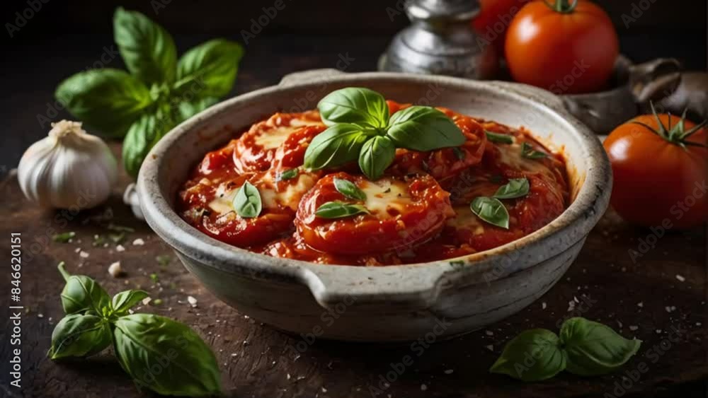 Italian style eggplant Italian style eggplant