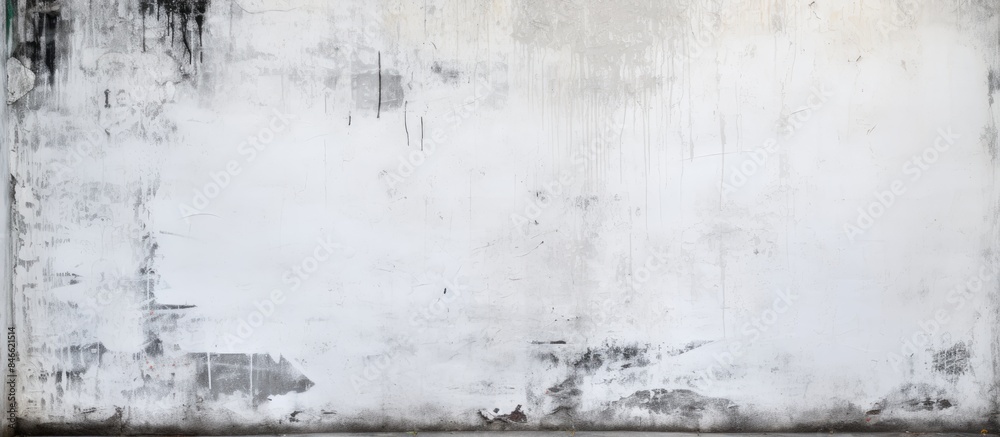 Urban grunge background with a white paint stroke and copy space image on a cement block wall. Urban grunge background with a white paint stroke and copy space image on a cement block wall.