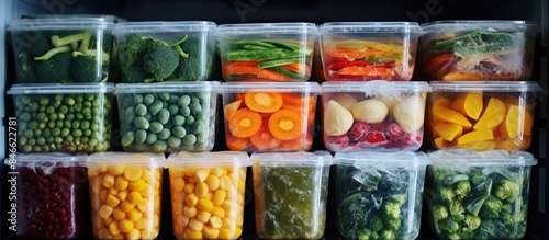 Frozen vegetables, soup, an...