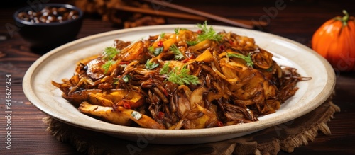 Delicious vegetarian braise...
