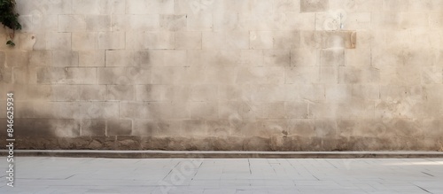 Empty street wall with ampl...