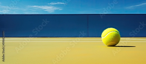 Composition of a tennis cou...