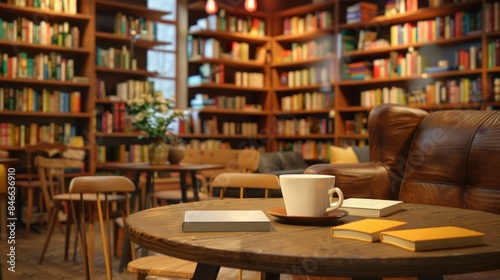 Wallpaper Mural Cozy Indie Bookstore Caf A Haven of Inspiration with Books Coffee and Creative Potential Torontodigital.ca