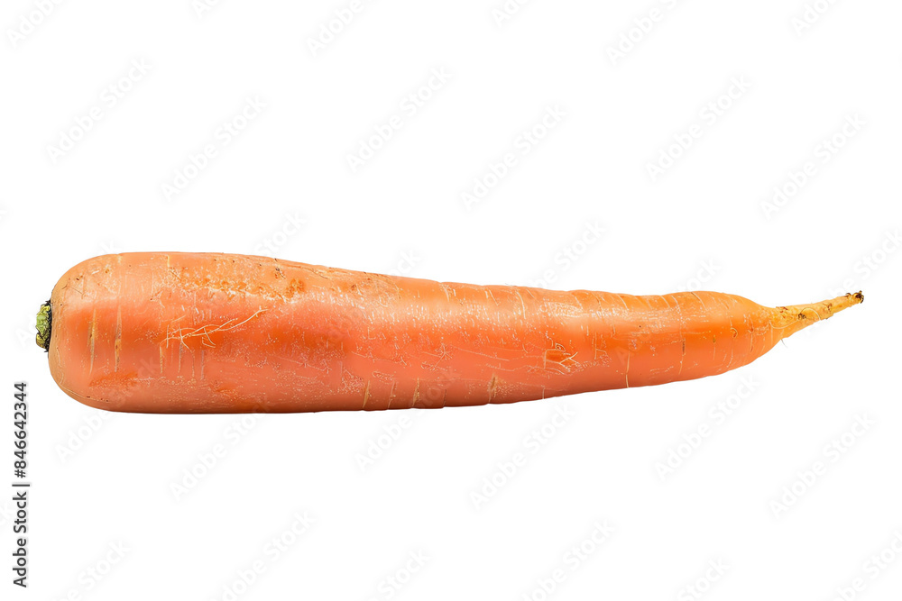Fresh organic carrot isolated on white background. Vibrant orange vegetable, perfect for healthy eating, cooking, and raw consumption. Fresh organic carrot isolated on white background. Vibrant orange vegetable, perfect for healthy eating, cooking, and raw consumption.