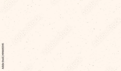 Light beige rice paper texture seamless pattern. Cream washi paper background with speckles, flecks and particles. Vector illustration