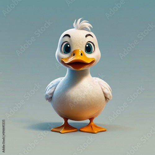 duck character vector concept