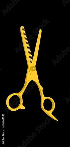 A Sasak shaving scissors usually used by barbers to shave their customers' hair photo