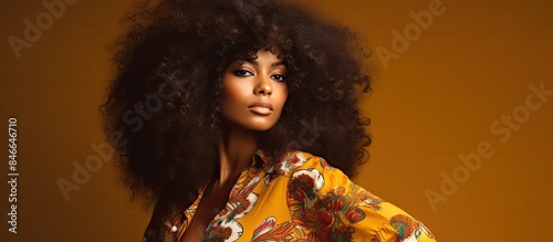 A stylish portrait of a bea...