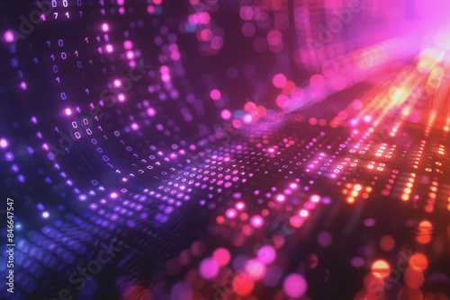 Wallpaper Mural Stock market chart lines and financial graphs on technology abstract background.. Torontodigital.ca