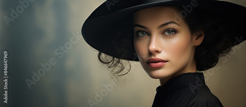 Portrait of a stylish woman...