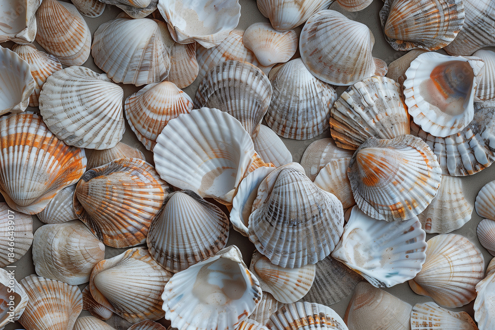 Seashells on the Beach: A Coastal Symphony of Natures Treasures