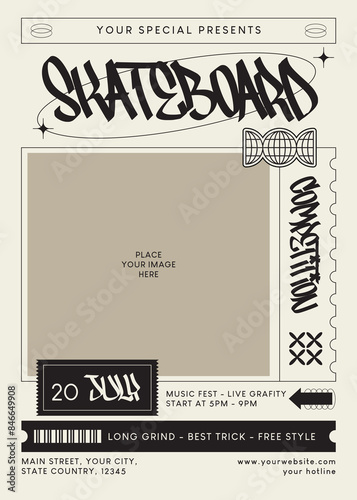 Skateboard Competition Flyer
