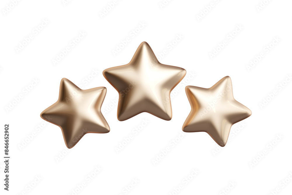 3d three flying stars quality rating. Golden yellow glossy stars. Customer achievement and feedback. high client rating about work. 3d render illustration 3d three flying stars quality rating. Golden yellow glossy stars. Customer achievement and feedback. high client rating about work. 3d render illustration