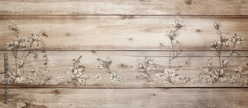 Background with an old natu...