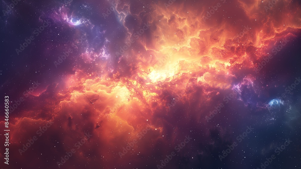 A galaxy is a vast region filled with numerous stars and interstellar clouds A galaxy is a vast region filled with numerous stars and interstellar clouds