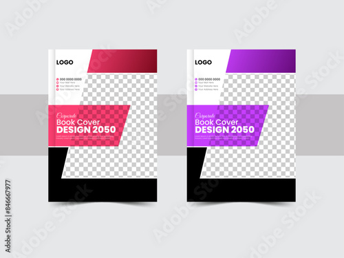 Corporate business book cover design. professional design for corporate business. 