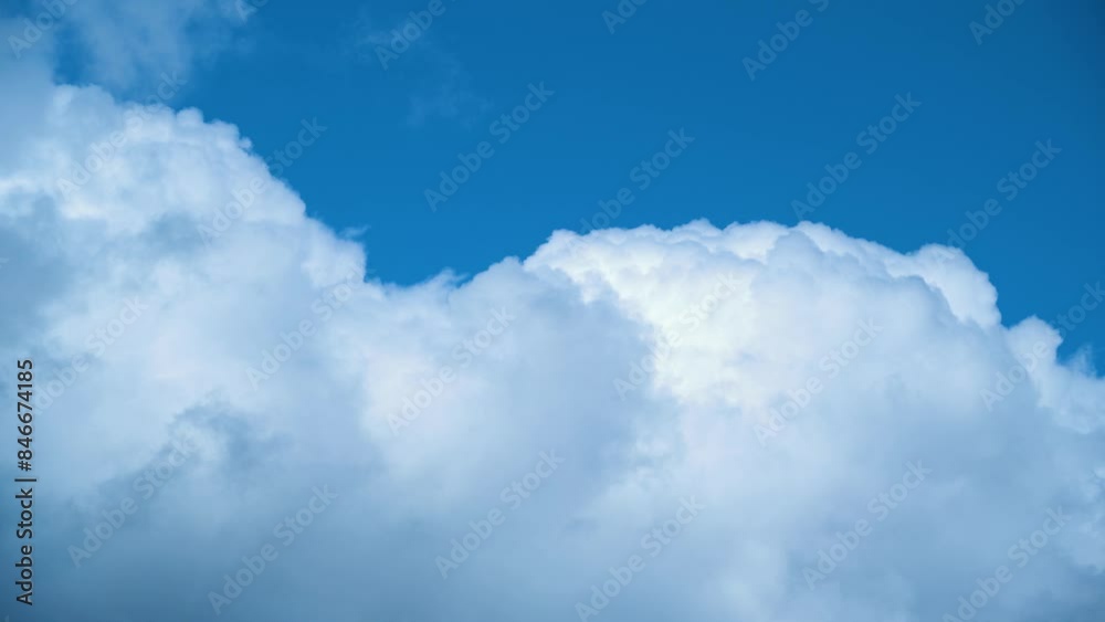 The movement of clouds across the sky before the rain The movement of clouds across the sky before the rain