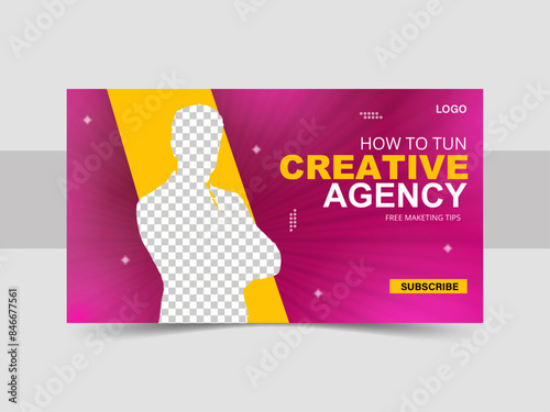 Modern YouTube Video Thumbnail Design  And Editable YouTube Thumbnail design for any YouTube videos


