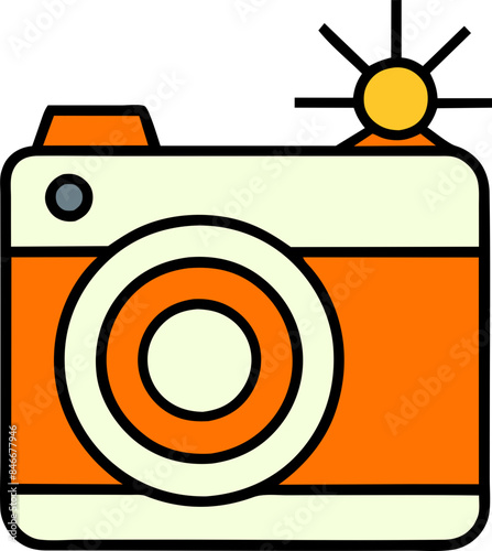 camera vector image