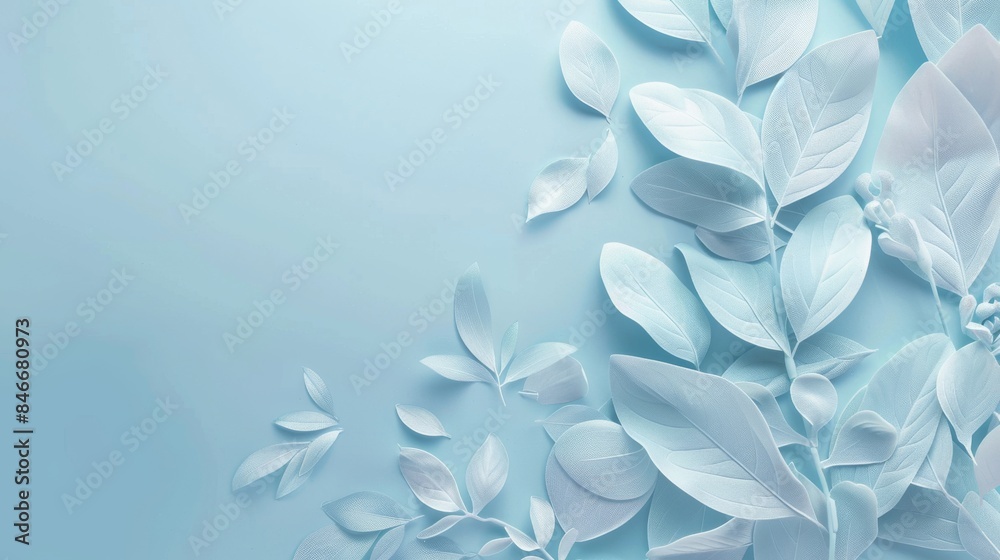 Brand strategy presentation on light blue background Brand strategy presentation on light blue background