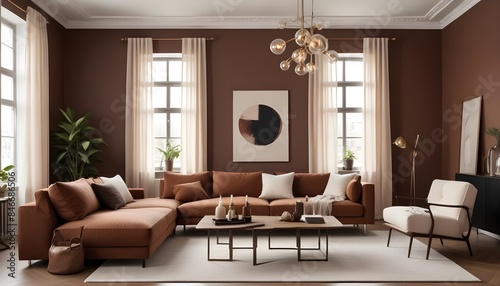 Wallpaper Mural minimalist interior design style futuristic home office sleek furniture state of the art technology Torontodigital.ca