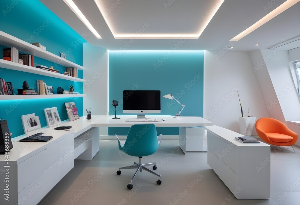 minimalist interior design style futuristic home office sleek furniture state of the art technology minimalist interior design style futuristic home office sleek furniture state of the art technology