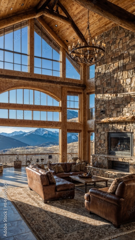 Obraz premium Luxury Mansion in Aspen, Colorado