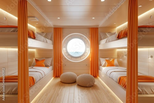 Luxury crew bedroom