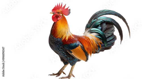 Wallpaper Mural Rooster on a transparent background Torontodigital.ca