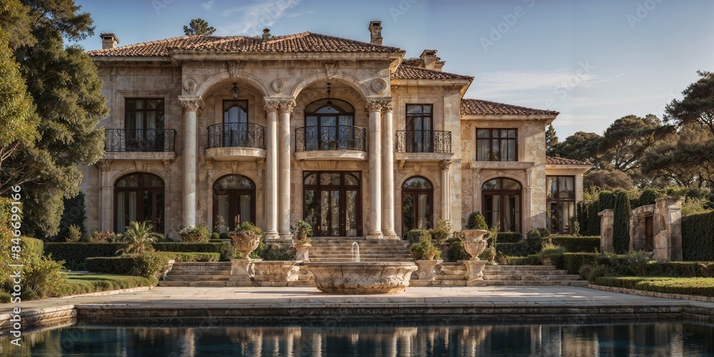 A luxury Mansion in California A luxury Mansion in California