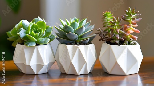 Minimalist Succulent Arrang...