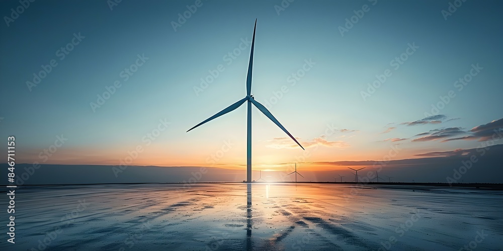 Using wind rose data for energy planning aids sustainable power generation transition. Concept Renewable Energy, Wind Power, Sustainable Development, Energy Planning, Environmental Preservation