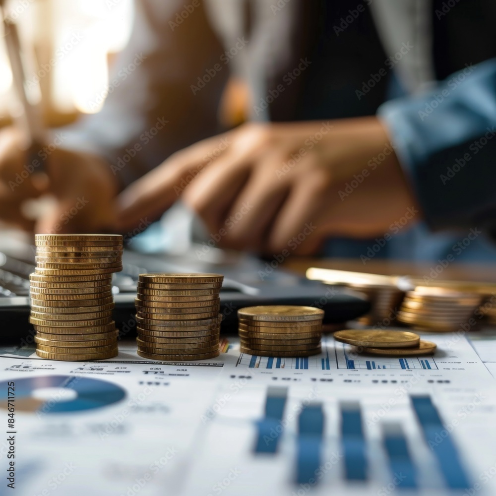coins on the table coins on the table